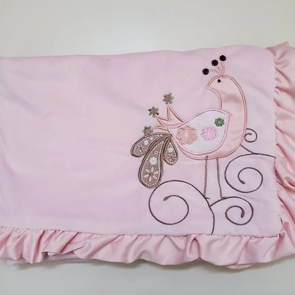 Lambs & Ivy crib blanket